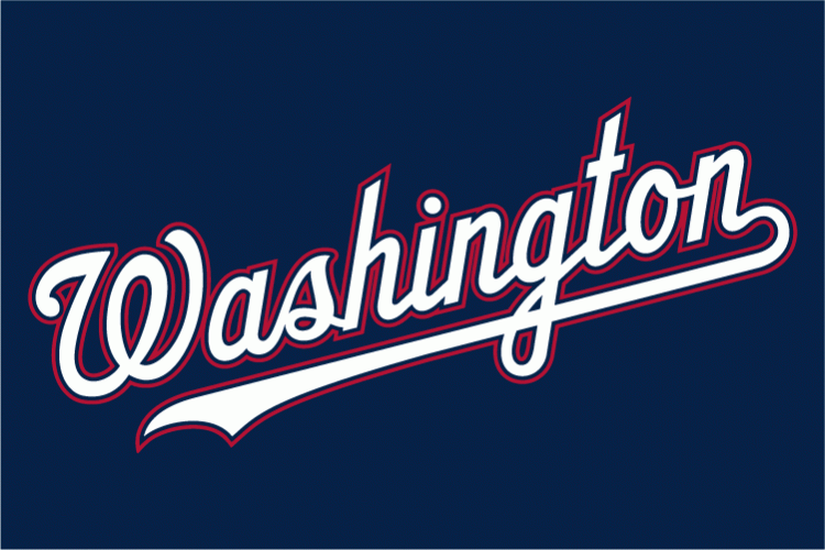 Washington Nationals 2009-Pres Wordmark Logo iron on paper